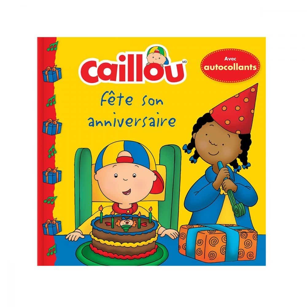 Caillou fête son anniversaire