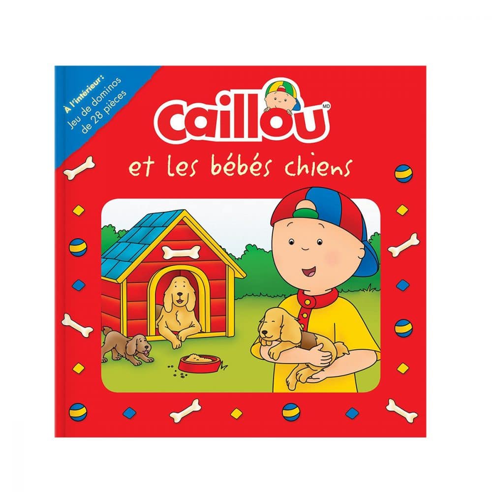 Caillou et les bébés chiens