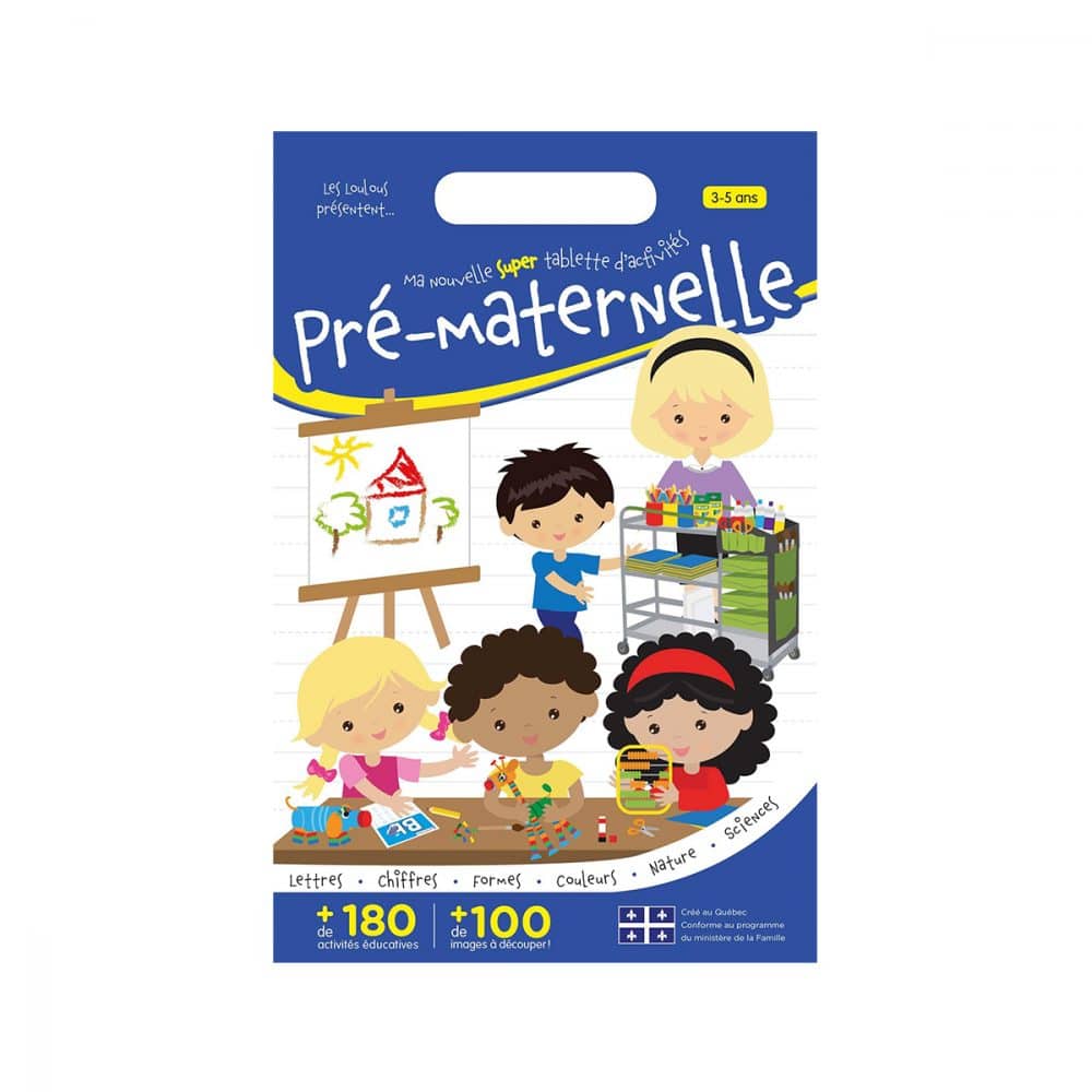 Ma nouvelle super tablette Pré-maternelle 3-5 ans