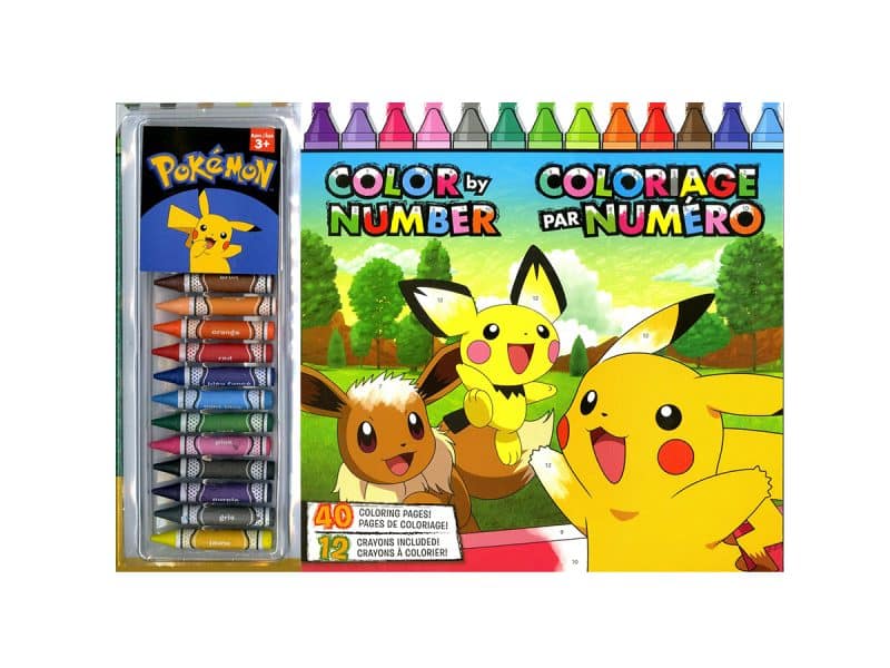 Coloriage par numéro Pokémon
