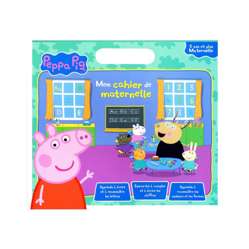 Mon cahier de maternelle Peppa Pig
