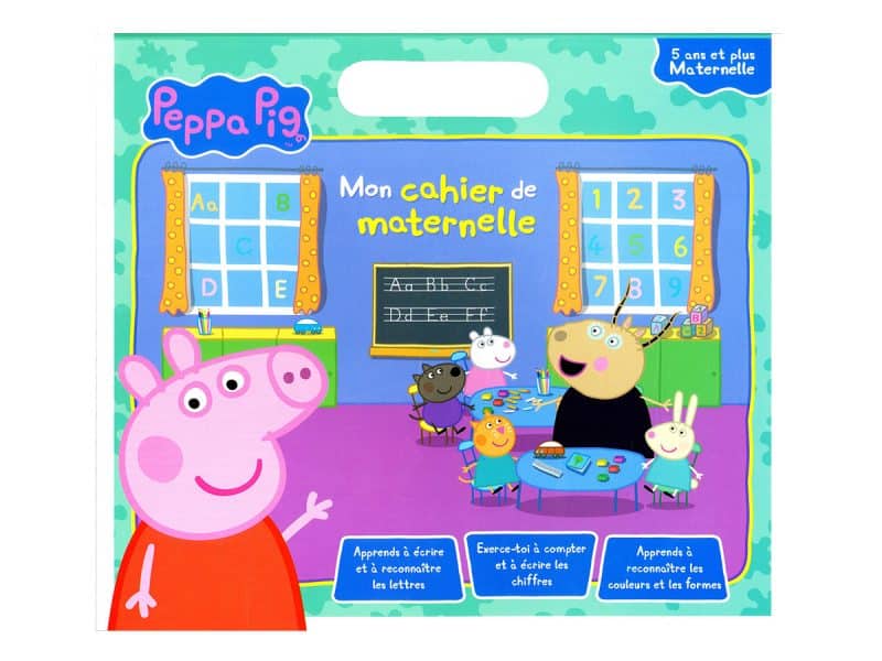 Mon cahier de maternelle Peppa Pig