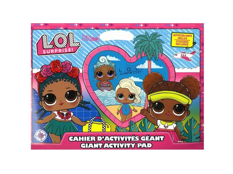 LOL surprise! Cahier d'activités géant