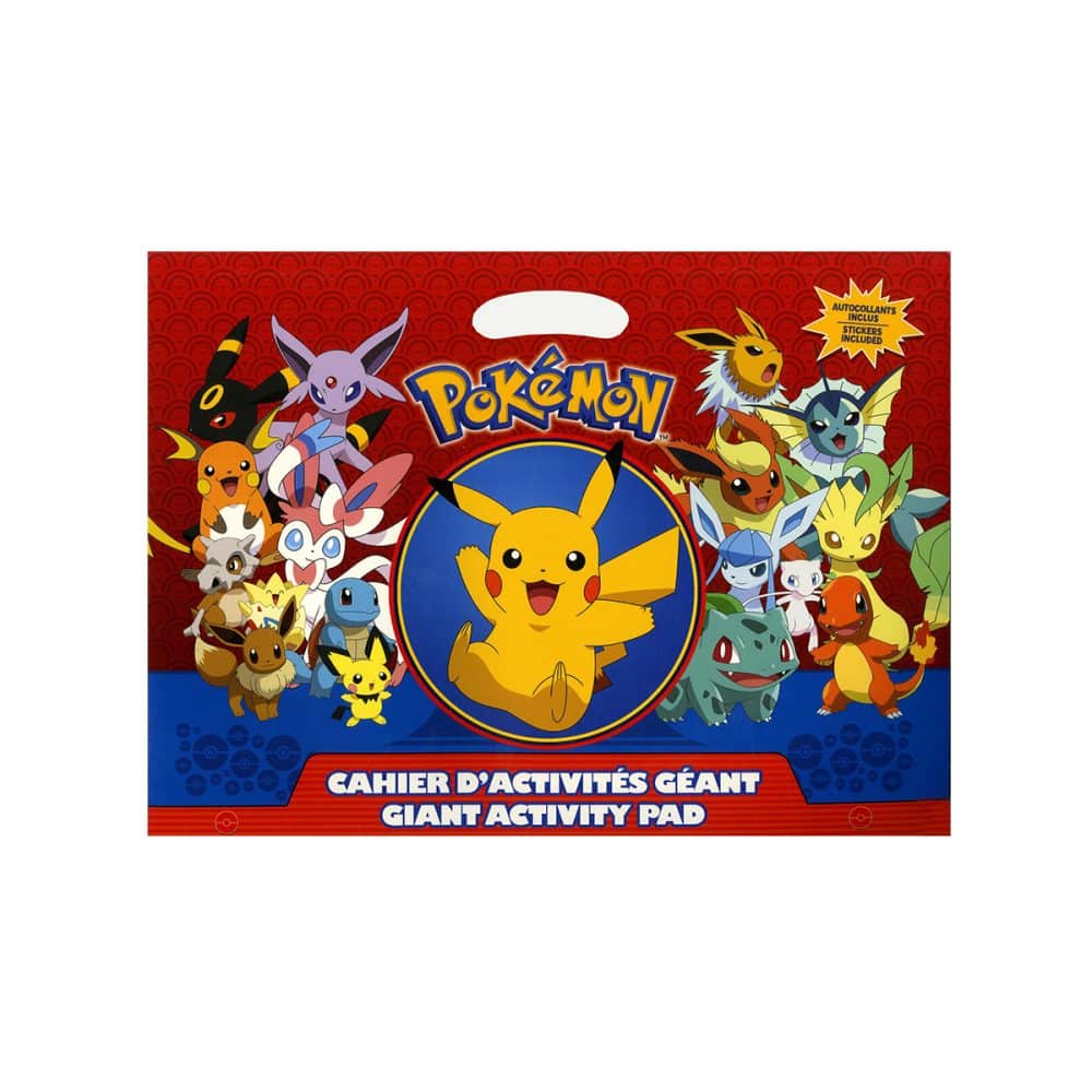 Pokemon Cahier d'activités géant