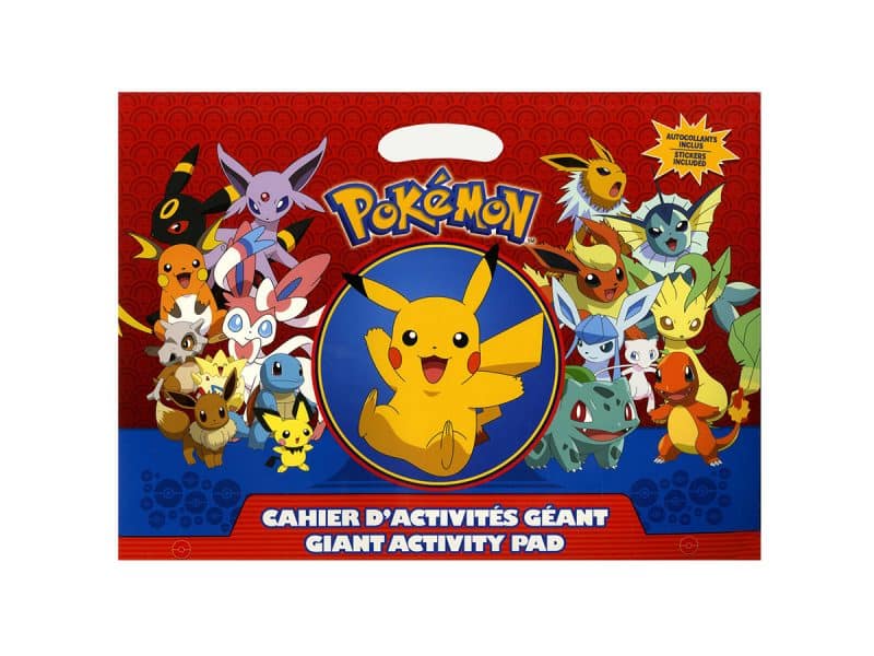 Pokemon Cahier d'activités géant