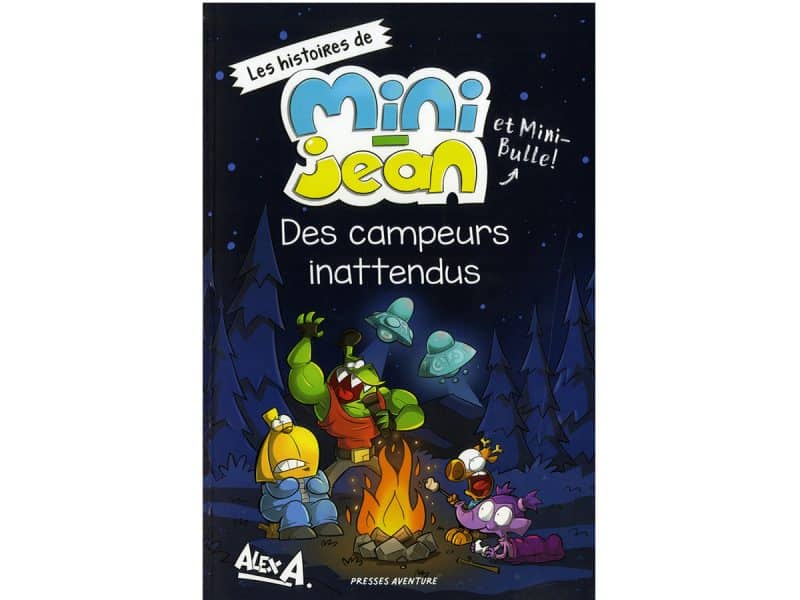 Des campeurs inattendus - Les histoires de mini-jean et mini