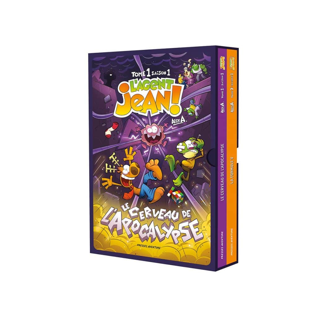 Coffret l'Agent Jean Saison 1 T.1 et 2