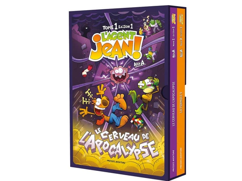 Coffret l'Agent Jean Saison 1 T.1 et 2