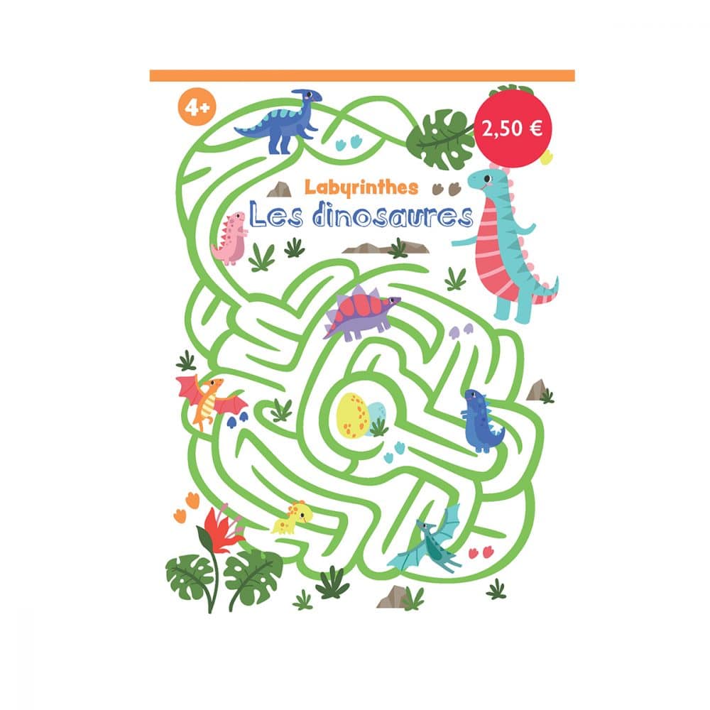 Labyrinthes Les dinosaures