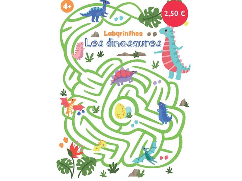Labyrinthes Les dinosaures