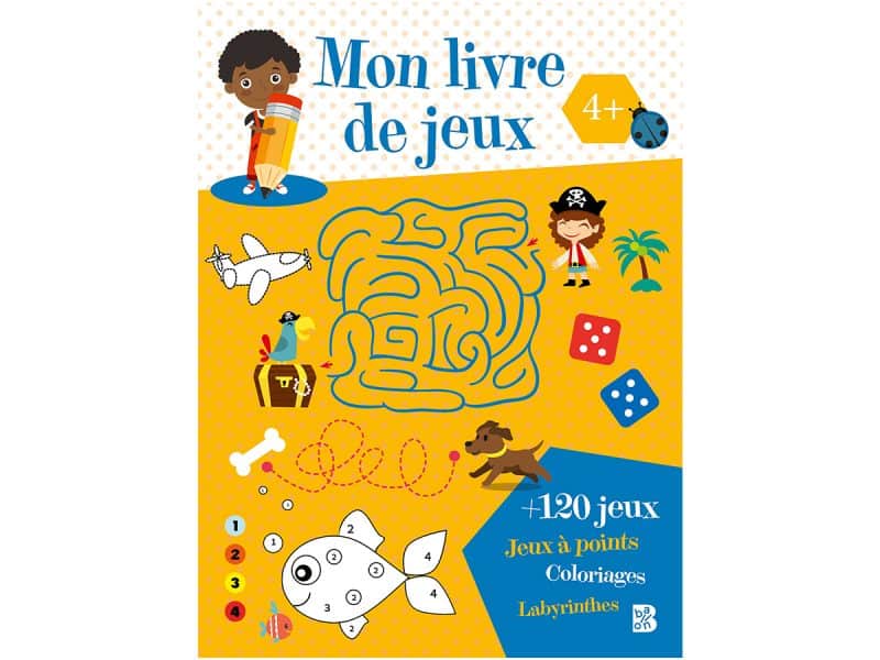 Mon livre de jeux 4+ orange