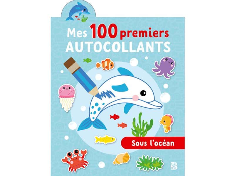 Mes 100 premiers autocollants sous l'océan