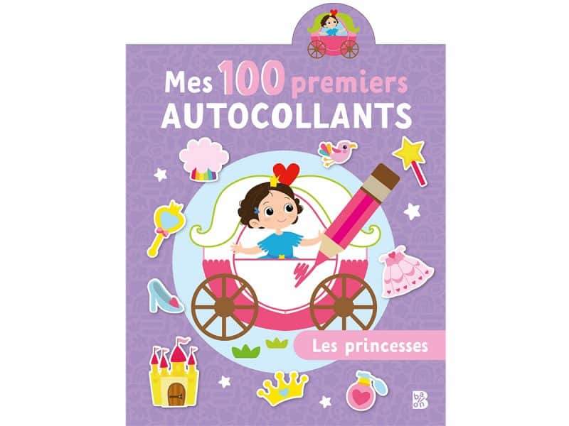 Mes 100 premiers autocollants Les princesses