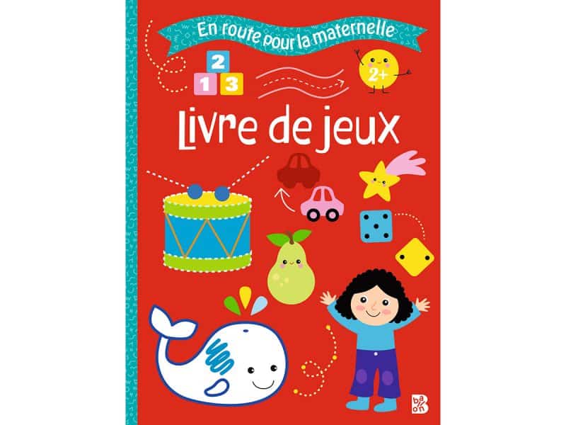 En route pour la maternelle 2+ Livre de jeux