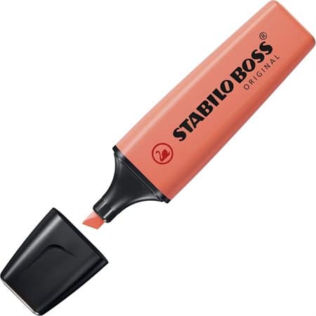 Surligneur Stabilo Boss Pastel Rouge corail