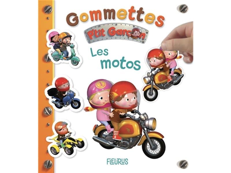 Gommettes P'tit garçon Les motos
