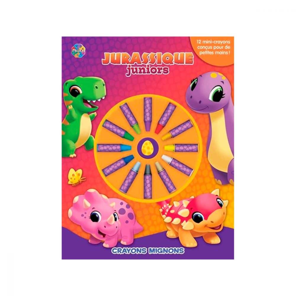 Crayons mignons Jurassique juniors