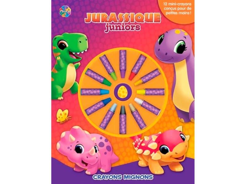 Crayons mignons Jurassique juniors