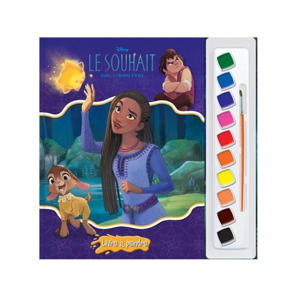 Le souhait livre à peindre