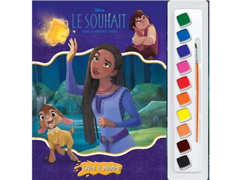 Le souhait livre à peindre