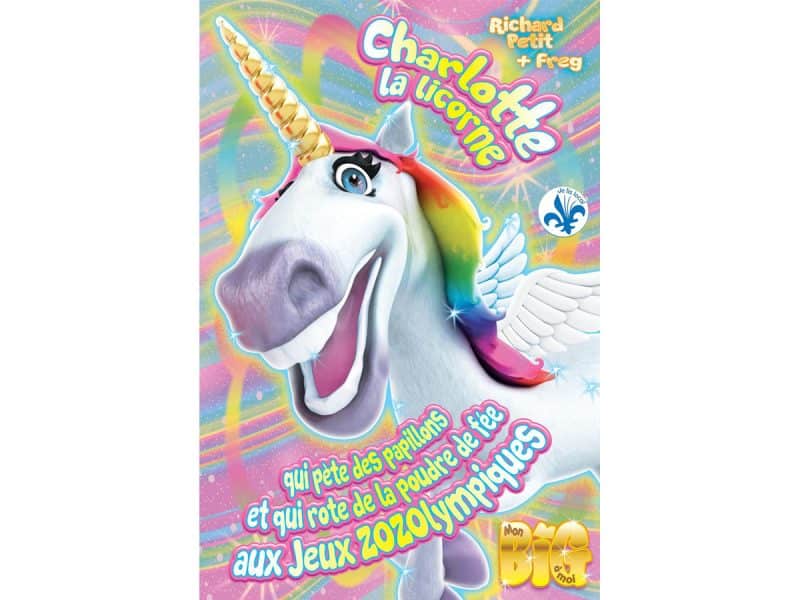 Charlotte la licorne T.2 qui pète des papillons et qui rote