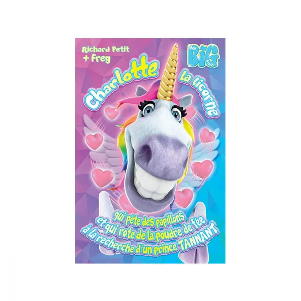 Charlotte la licorne à la recherche d'un prince tannant