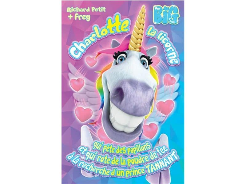 Charlotte la licorne à la recherche d'un prince tannant