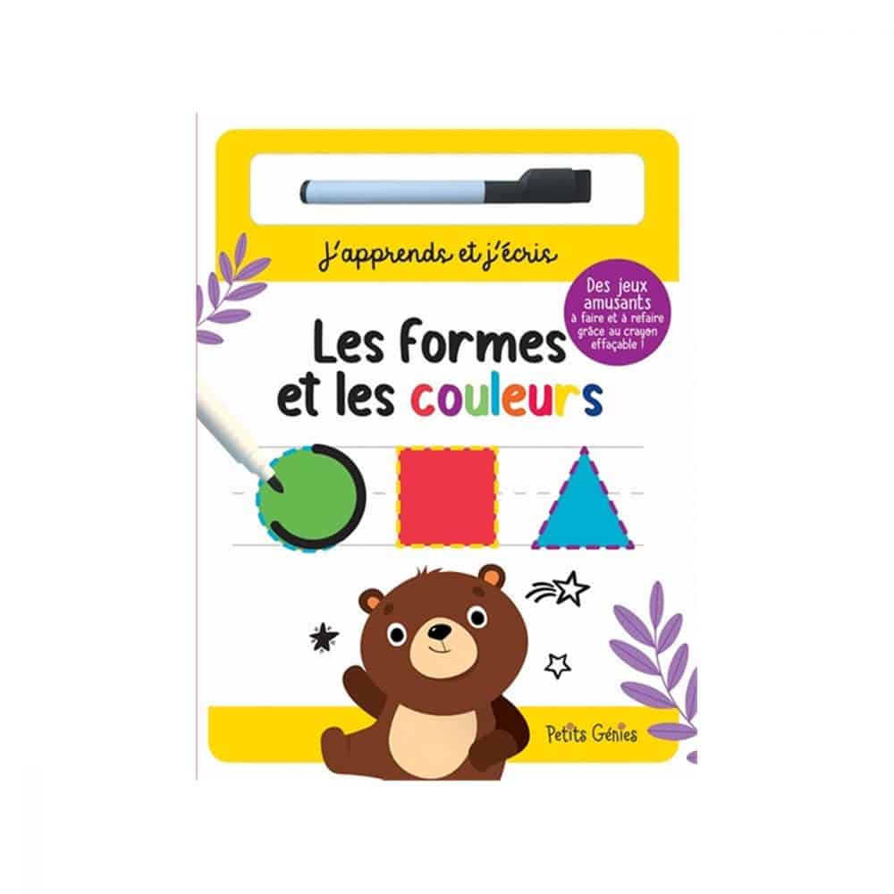 J'apprends et j'écris les formes et les couleurs