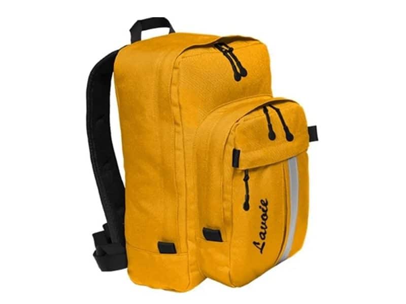 Sac à dos Lavoie Chic Choc - jaune SANS pochette