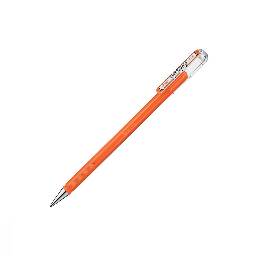 Stylo Pentel Mattehop gel 1.0 - orange