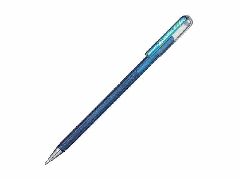 Stylo Pentel Dual Metallic - bleu/vert