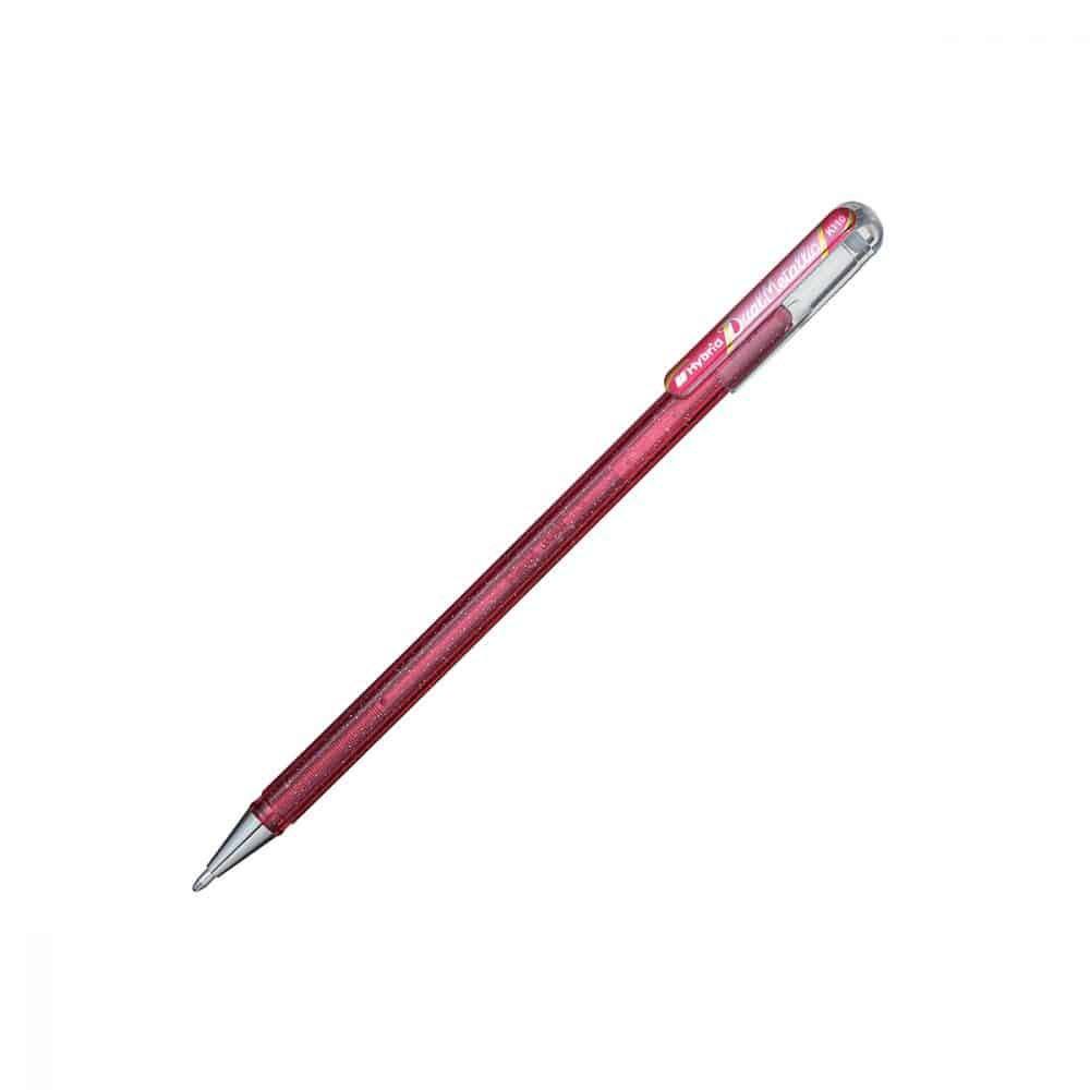 Stylo Pentel Dual Metallic - rose