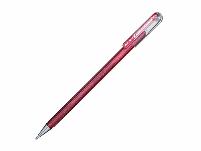 Stylo Pentel Dual Metallic - rose
