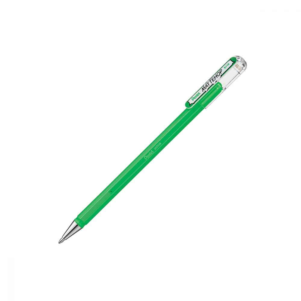 Stylo Pentel Mattehop gel 1.0 -  vert