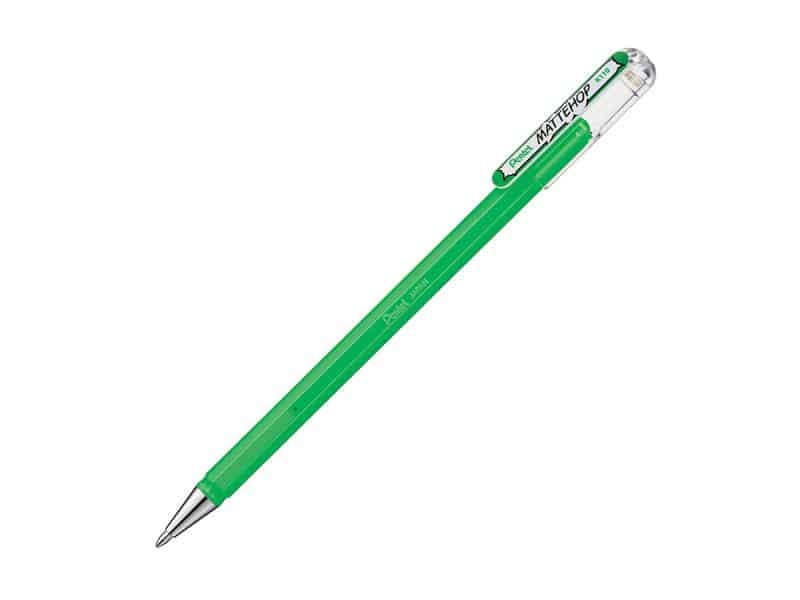Stylo Pentel Mattehop gel 1.0 -  vert