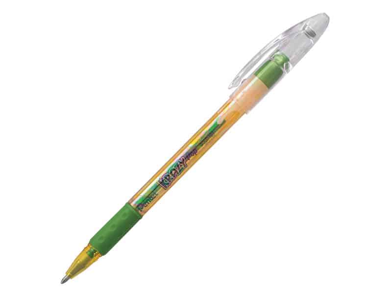 Stylo Pentel Krazy pop gel 1.0 métallique 2 tons vert