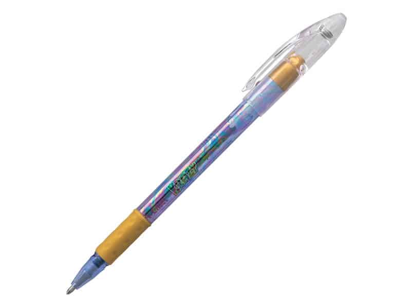 Stylo Pentel Krazy pop gel 1.0 métallique 2 tons bleu