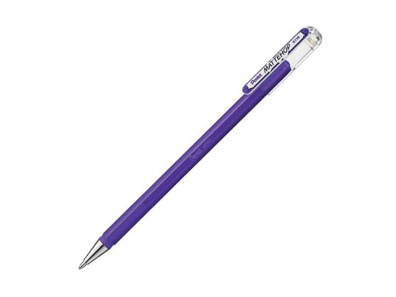 Stylo Pentel Mattehop gel 1.0 - Violet
