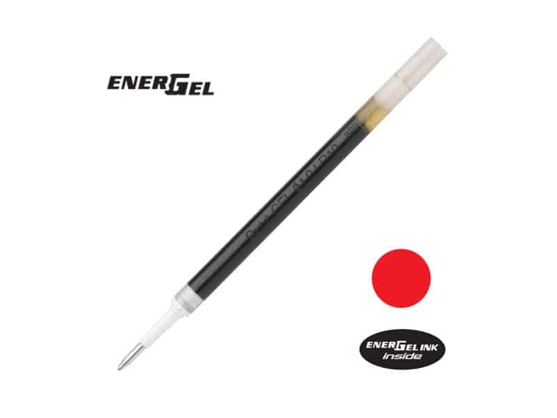 Recharge pour stylo Pentel Energel 1.0 - rouge