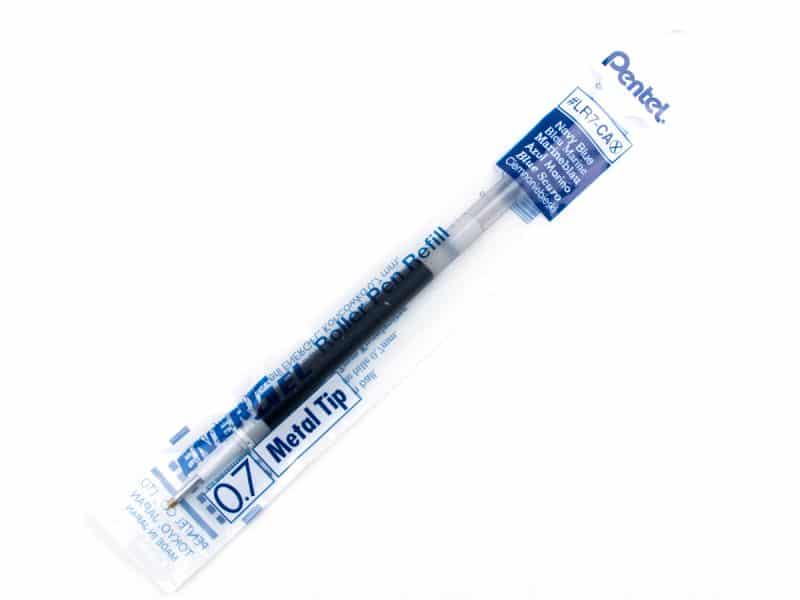 Recharge pour stylo Pentel Energel 0.7 - bleu marin