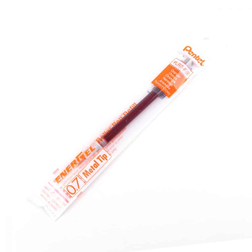 Recharge pour stylo Pentel Energel 0.7 - orange