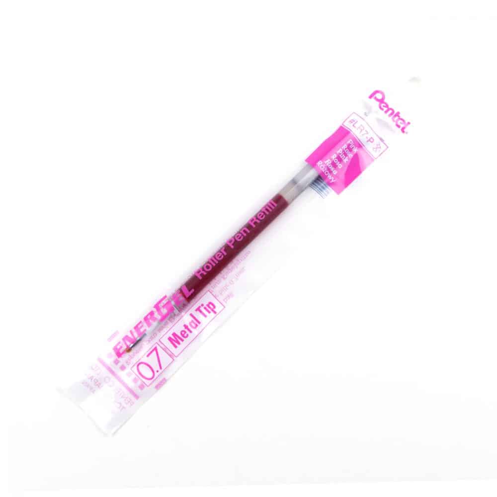 Recharge pour stylo Pentel Energel 0.7 -  Rose