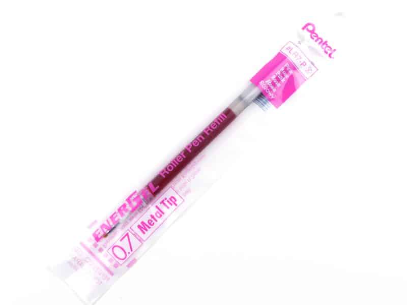 Recharge pour stylo Pentel Energel 0.7 -  Rose