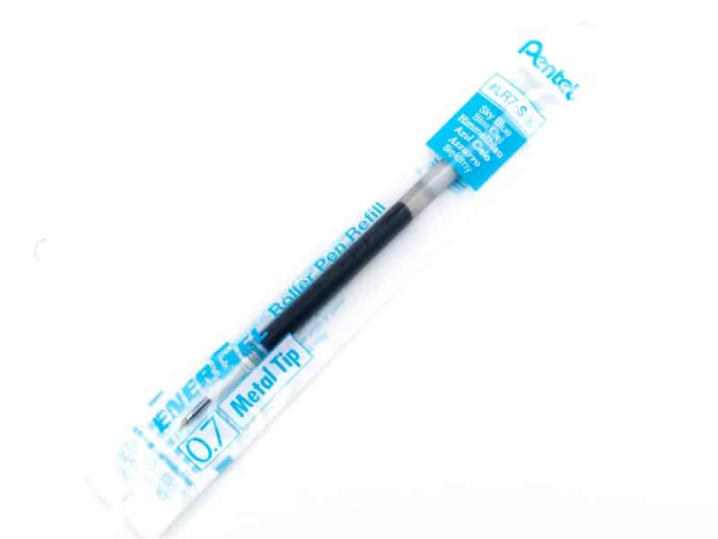 Recharge pour stylo Pentel Energel 0.7 - Bleu ciel