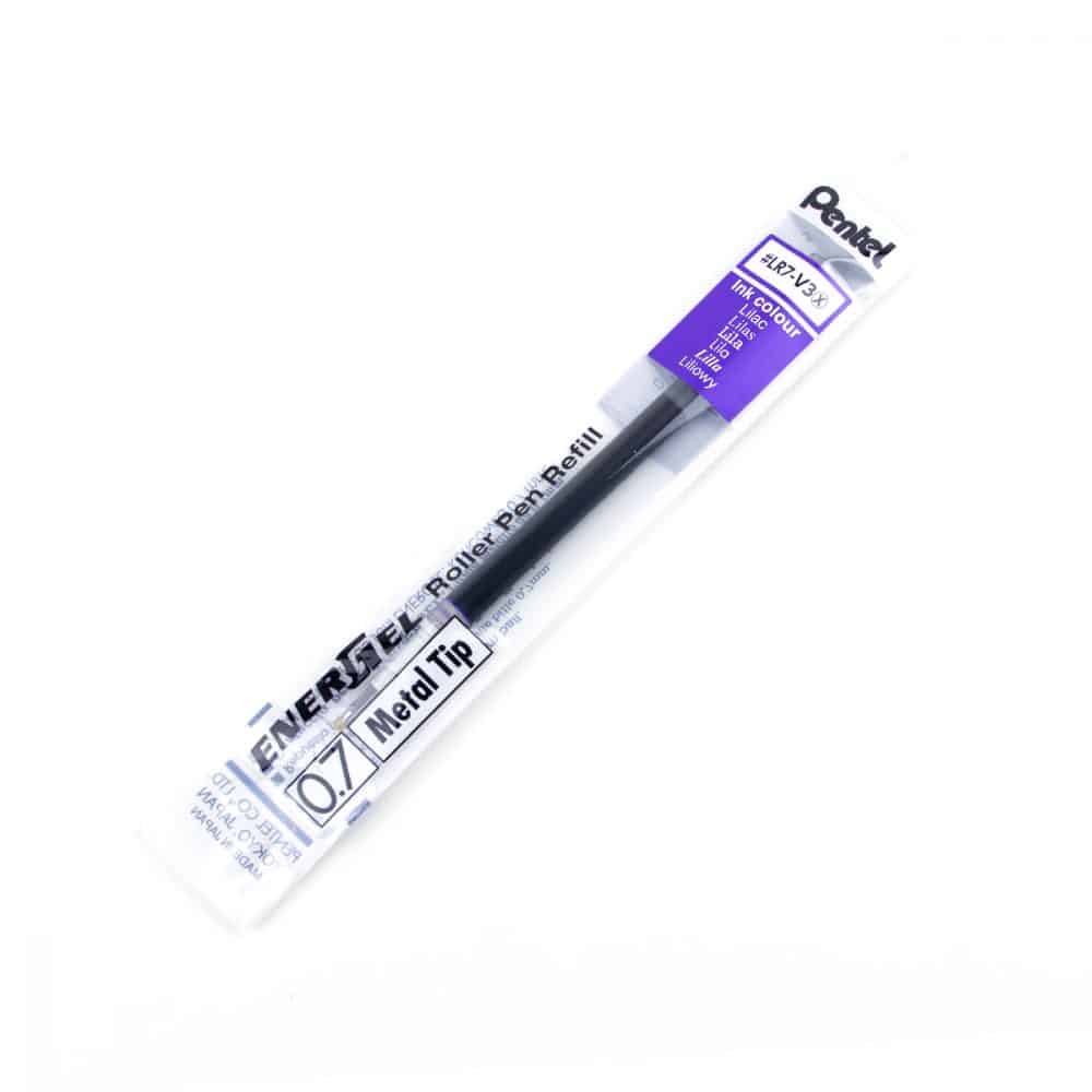 Recharge pour stylo Pentel Energel 0.7 - Lilas