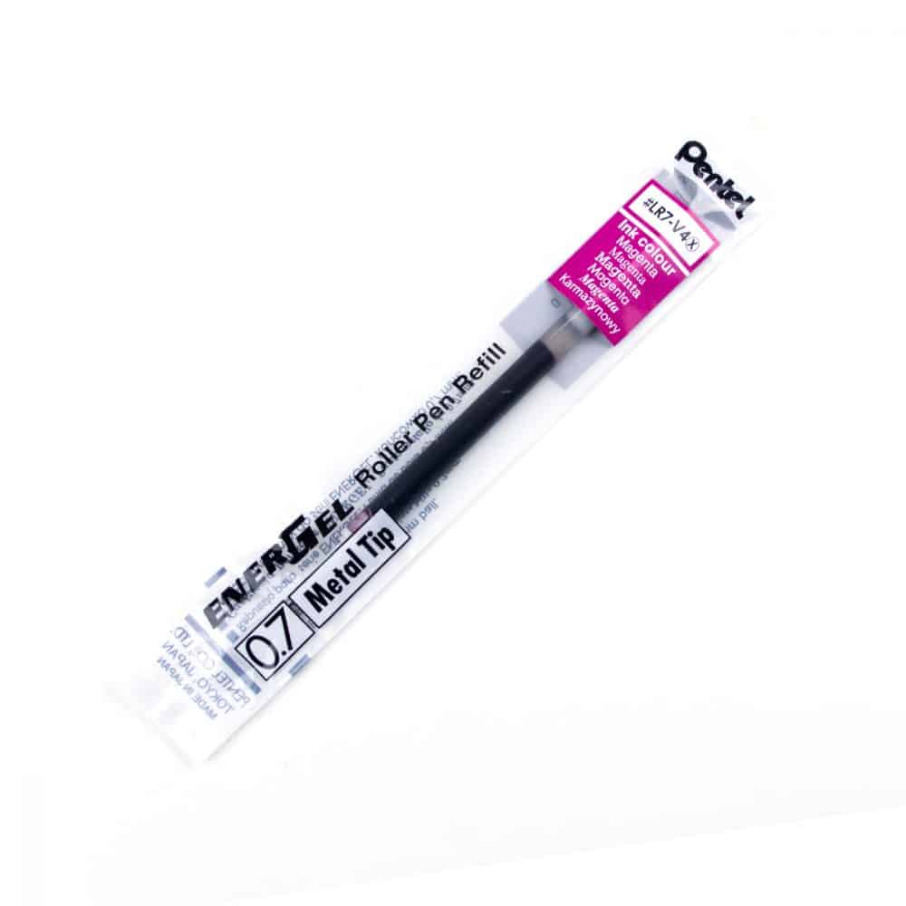 Recharge pour stylo Pentel Energel 0.7 - Magenta