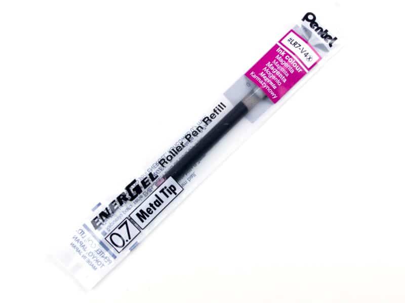 Recharge pour stylo Pentel Energel 0.7 - Magenta