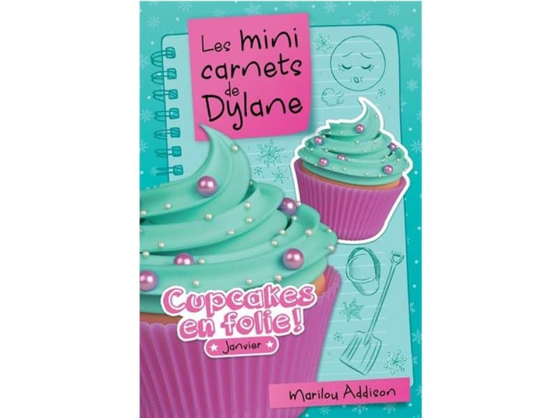 Les mini carnets de Dylane Janvier Cupcake en folie!