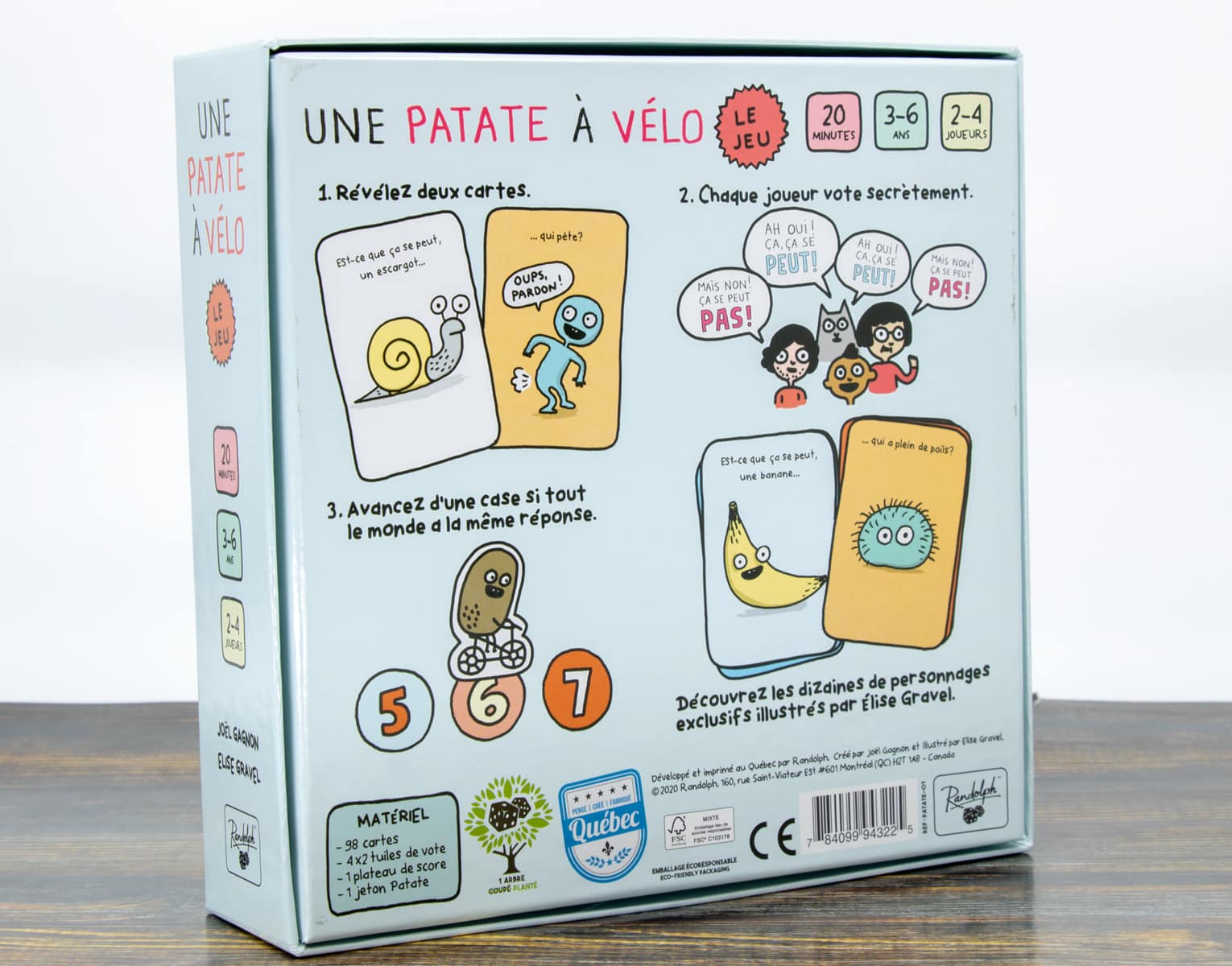 Jeu Patate a velo – Image 2