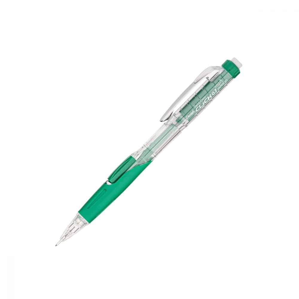 Porte-mines pentel twist erase click 0.7 vert